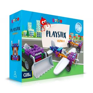 Stavebnice Playstix - vozidla 146 dílků-1